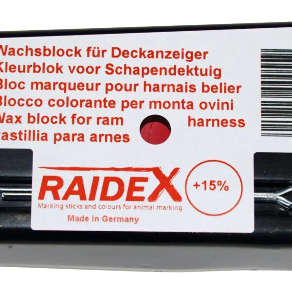 Bloc de marquage tous temps, rouge – Raidex