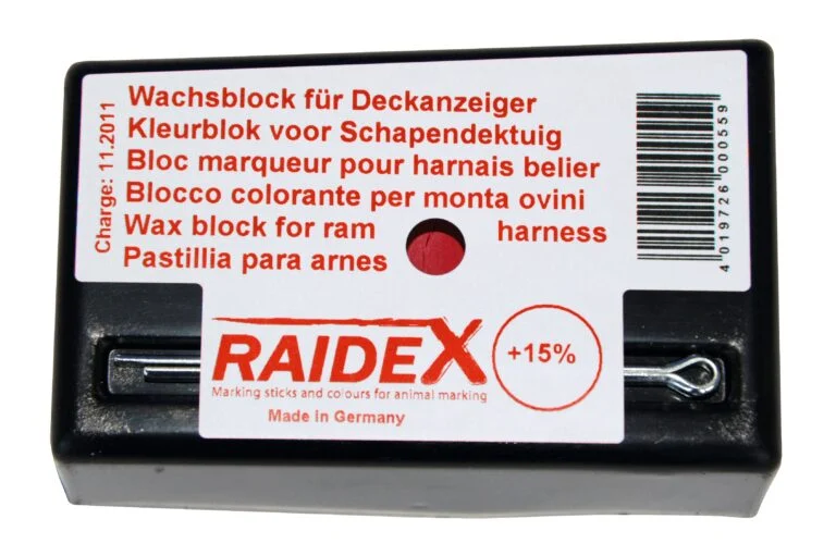 Bloc de marquage tous temps, rouge – Raidex
