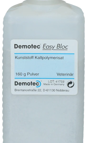 Poudre de soin des onglons 160 g – Demotec Easy Bloc