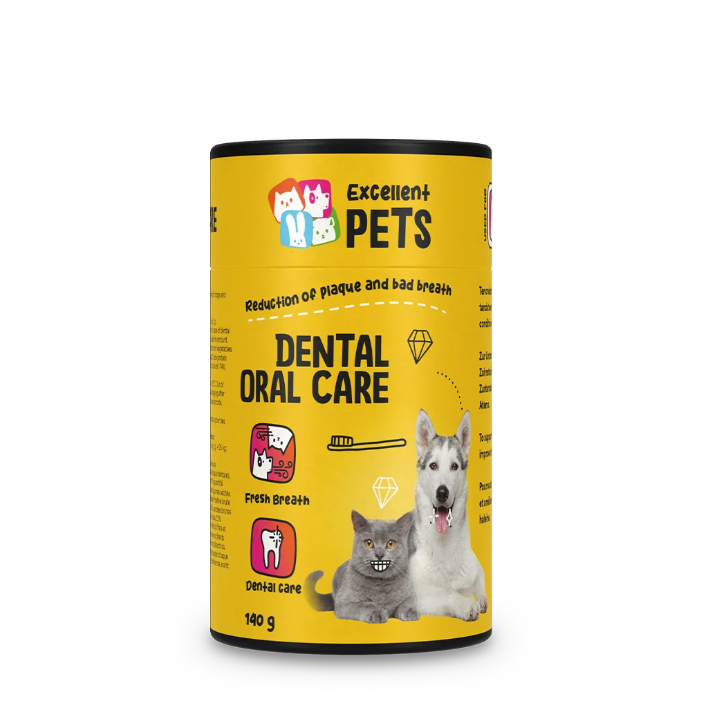 Poudre dentaire pour chiens et chats, 140 g – Excellent Pets Dental Oral Care – Image 1