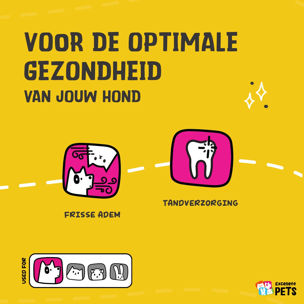 Gélules pour l’hygiène bucco dentaire des chiens, 90 unités – Excellent Pets Dental Oral Care Capsules – Image 3