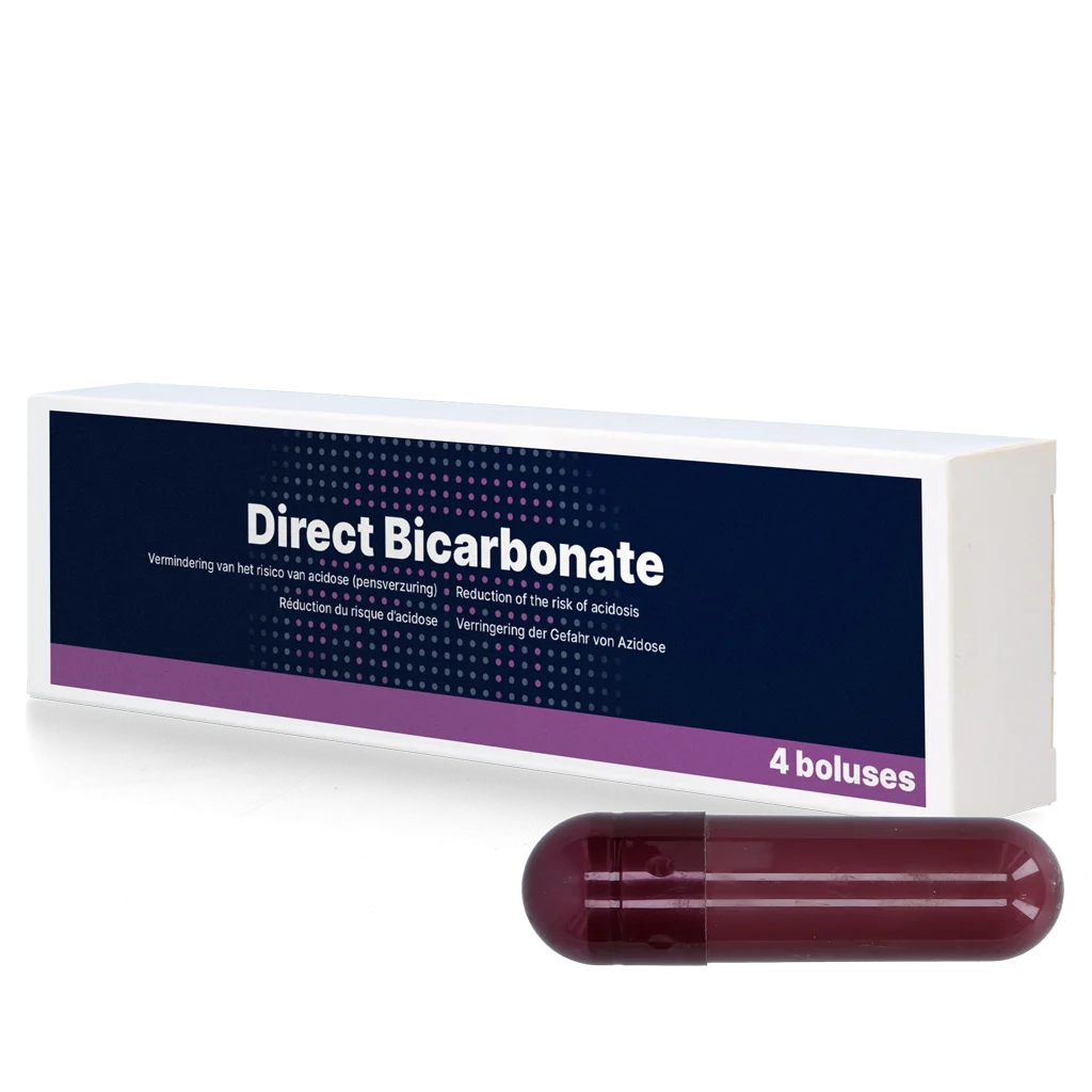 Bolus de bicarbonate pour vaches laitières, 4 x 116 g – Direct Bolus Bicarbonate – Image 1