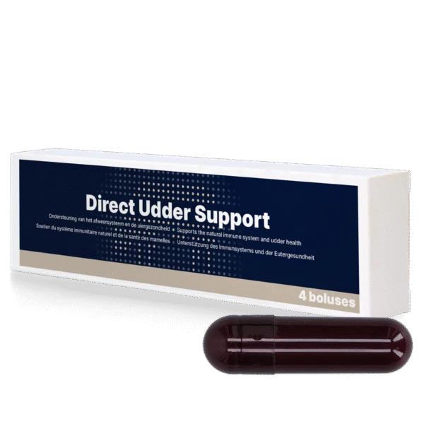 Bolus pour la mamelle des vaches laitières à l’ail noir, 4 x 60 g – Direct Bolus Udder Support