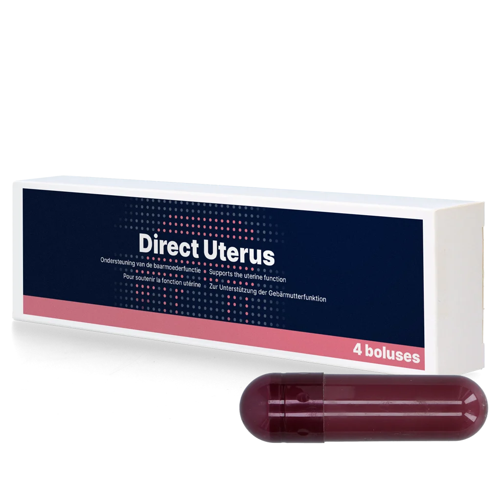 Bolus aux plantes pour vaches laitières après vêlage, 4 x 45 g – Direct Bolus Uterus – Image 1