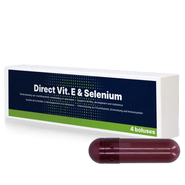Bolus de sélénium pour bovins avec vitamine E, 4 x 105 g – Direct Bolus Vit. E & Selenium