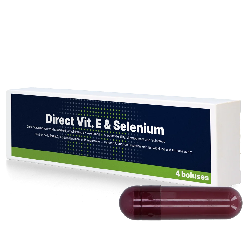 Bolus de sélénium pour bovins avec vitamine E, 4 x 105 g – Direct Bolus Vit. E & Selenium – Image 1