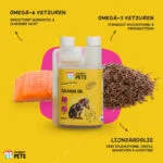 Huile de saumon pour chiens avec oméga 3 et 6, 250 ml – Excellent Pets Dog Salmon Oil – Image 6