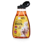 Huile de saumon norvégienne pour chiens et chats, 425 ml en flacon souple – Excellent Pets Norwegian Salmon Oil – Image 2
