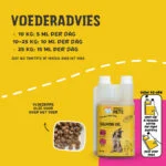 Huile de saumon pour chiens, oméga 3 et 6, 500 ml – Excellent Pets Dog Salmon Oil – Image 2