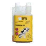 Huile de saumon pour chiens avec oméga 3 et 6, 1000 ml – Excellent Pets Dog Salmon Oil