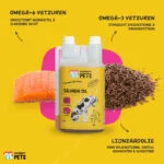 Huile de saumon pour chiens avec oméga 3 et 6, 1000 ml – Excellent Pets Dog Salmon Oil – Image 5
