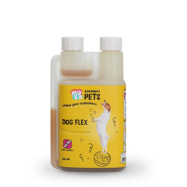 Complément articulaire liquide pour chiens, 250 ml – Excellent Pets Dog Flex