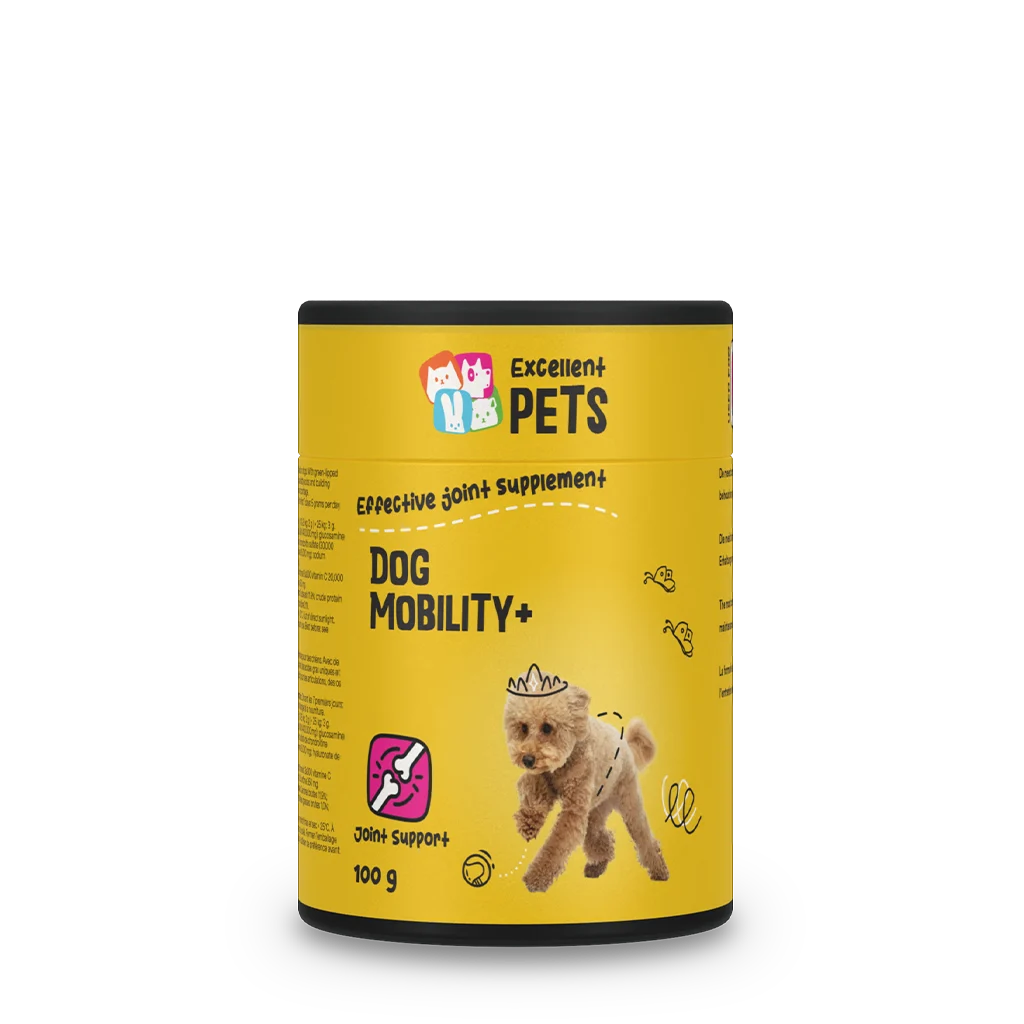 Complément en poudre pour les articulations des chiens, 100 g – Excellent Pets Dog Mobility+ – Image 1