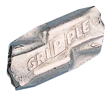DRAA044706.png Raccord pour fil lisse de 2 à 3,25 mm, galvanisé – ZoneGuard Gripple – Image 1