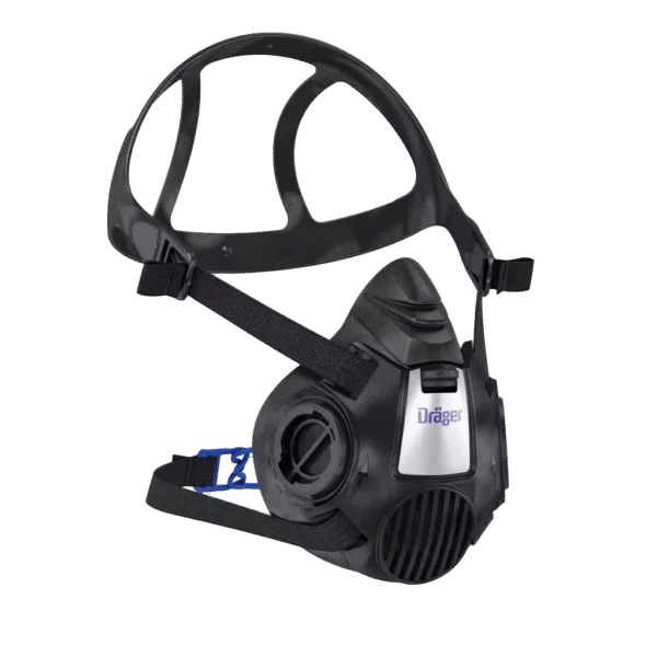 Demi masque avec DrägerFlex et raccord à baïonnette, L – Dräger X-plore 3500