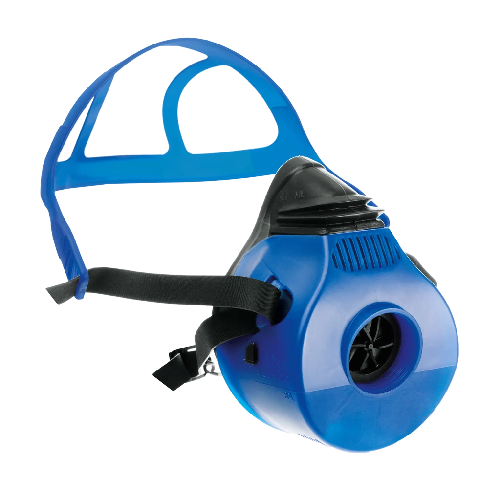Masque couvrant le nez et la bouche avec raccord fileté RD40, M/L – Dräger X-plore 4740 – Image 1