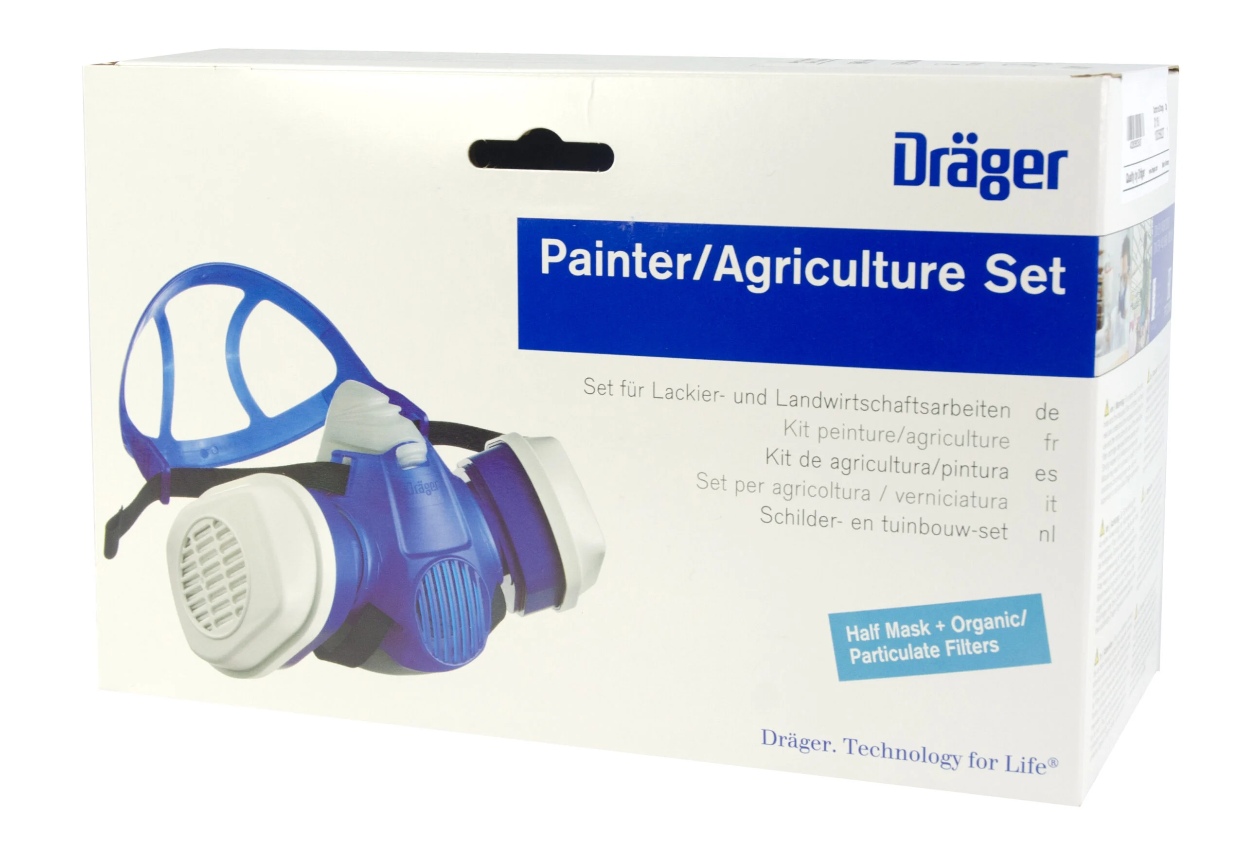 Demi-masque avec 2 filtres A2-P3, M – Dräger X-plore 3300 Combiset A2-P3 – Image 2