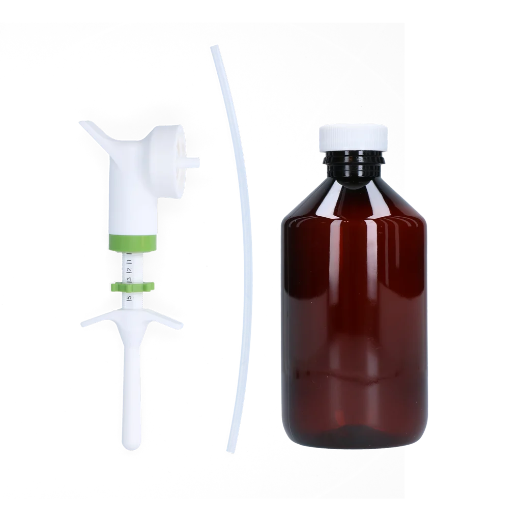 Kit de dosage pour veaux, porcelets et agneaux, réglable de 1 à 5 ml – Excellent Drench-Dose Automatic – Image 1