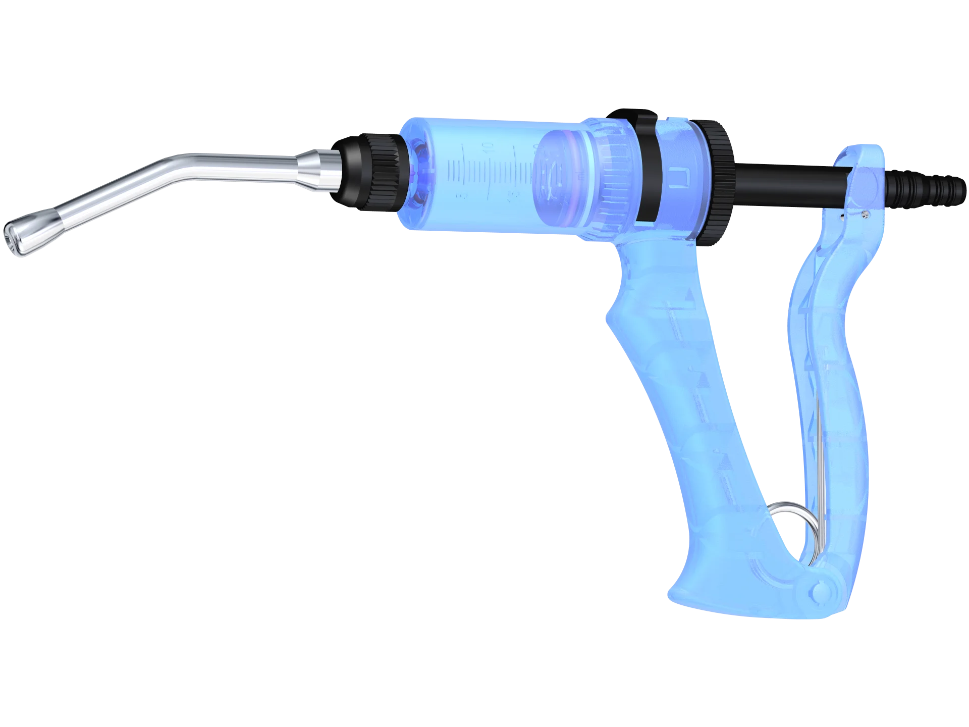 DREN01303.png Pistolet doseur pour moutons, 25 ml avec embout métallique – NJ Philips Drenchgun – Image 1