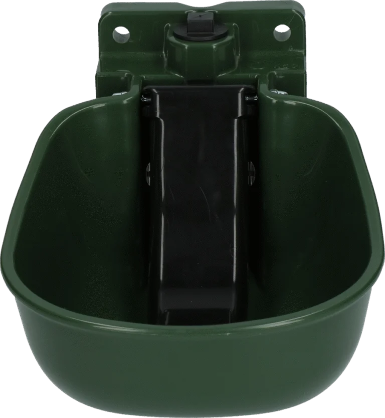 Abreuvoir KS à palette pour chevaux et bovins, vert