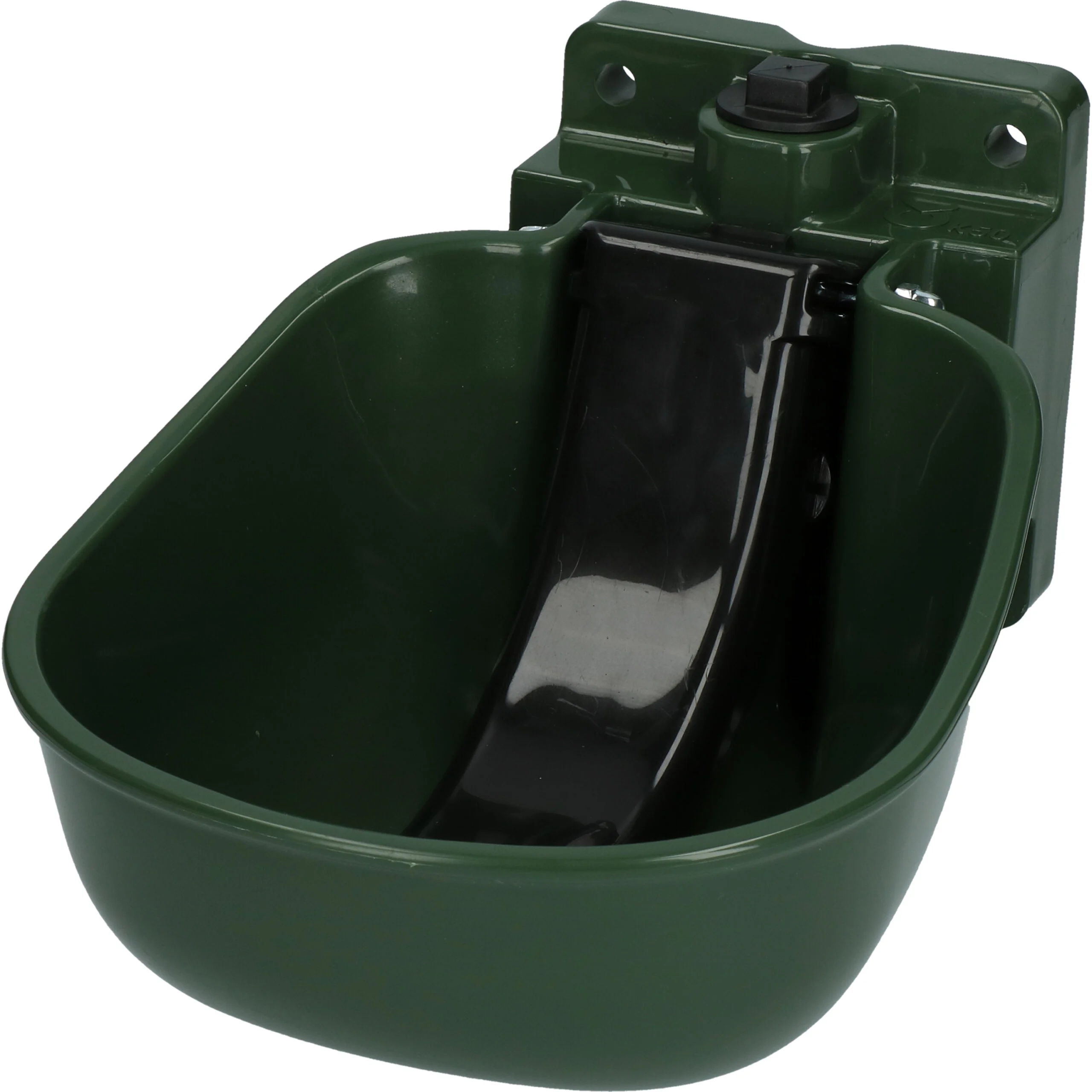 Abreuvoir KS à palette pour chevaux et bovins, vert – Image 2