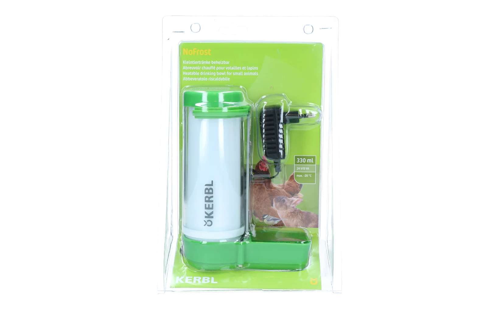 Abreuvoir chauffant pour petits animaux, 330 ml, 8 W – Kerbl NoFrost – Image 3