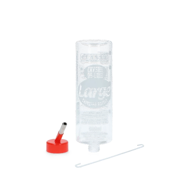 Bouteille à eau en plastique pour rongeurs, 600 ml – Classic Crystal Deluxe