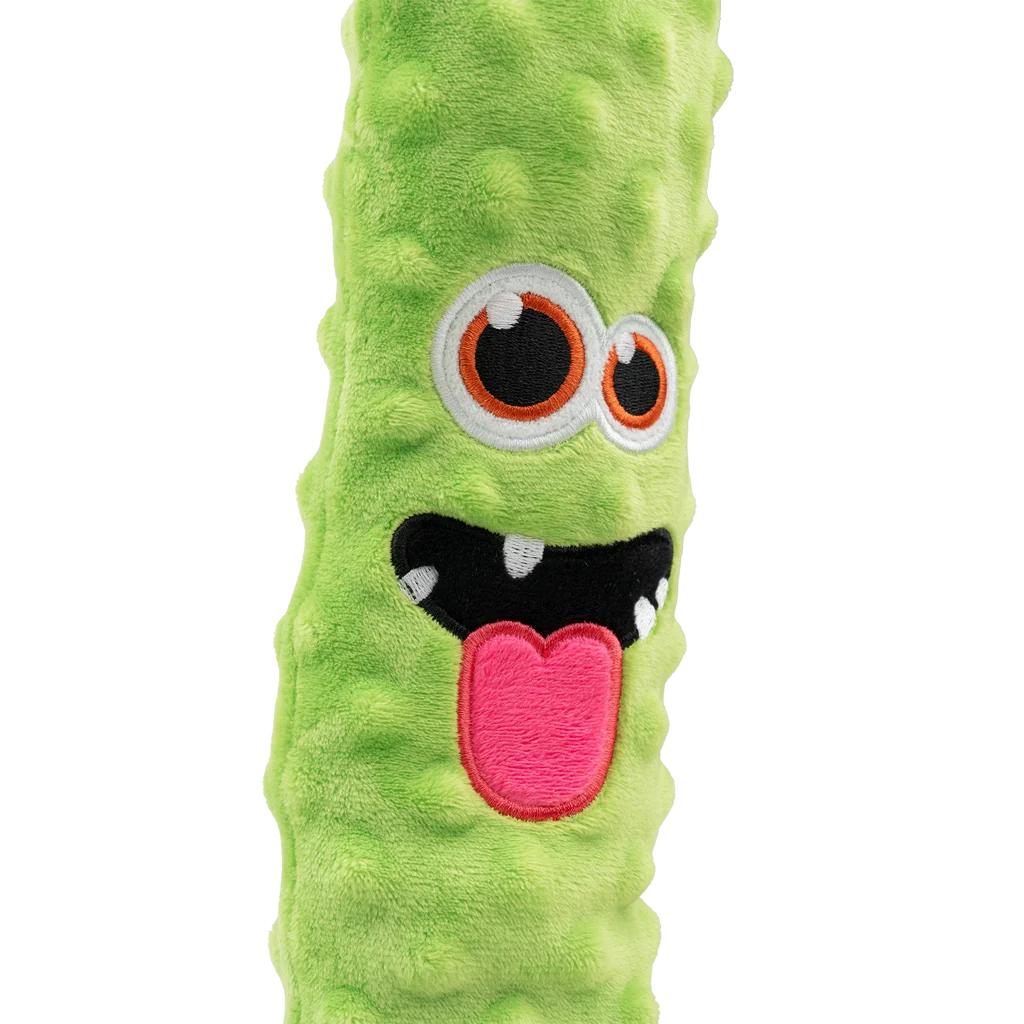 Peluche géante pour chien avec 3 pouets, verte, 150 cm – Dog Comets Invaders XXL – Image 5