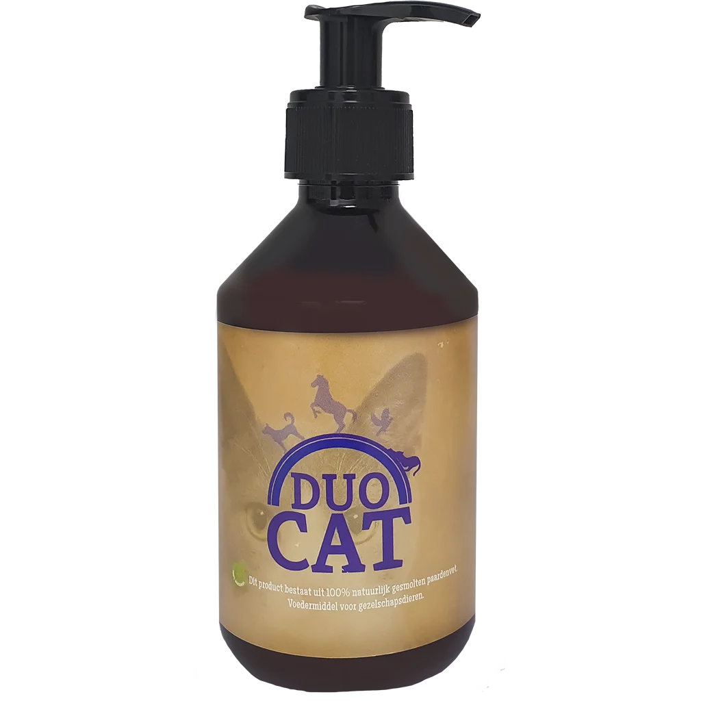 Graisse de cheval fondue pour chats, 250 ml – Duo Cat – Image 1