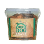 Friandise pour chien à 100% de graisse de cheval fondue, env. 350 g – Duo Dog Snack