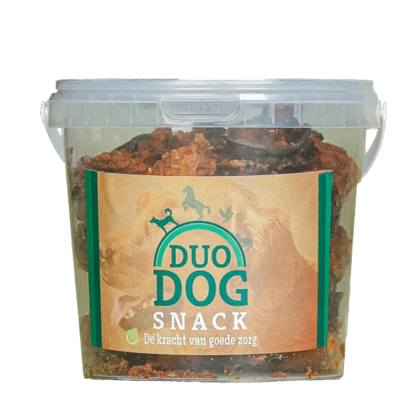 Friandise pour chien à 100% de graisse de cheval fondue, env. 350 g – Duo Dog Snack