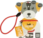 Harnais pour chien avec laisse en corde, rouge, Mini 210 cm – Easy Walk modèle à la main