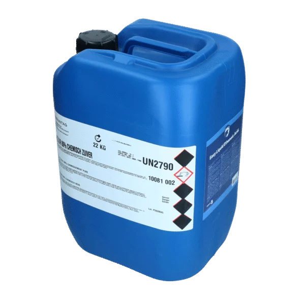 Concentré d’acide acétique pour le nettoyage, 22 kg – Excellent Easy Liquid Ethaanzuur