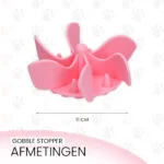 Insert anti-glouton pour chien en silicone avec ventouses, M, diamètre de base 11,5 cm, rose – Eat Slow Live Longer Gobble Stopper – Image 5