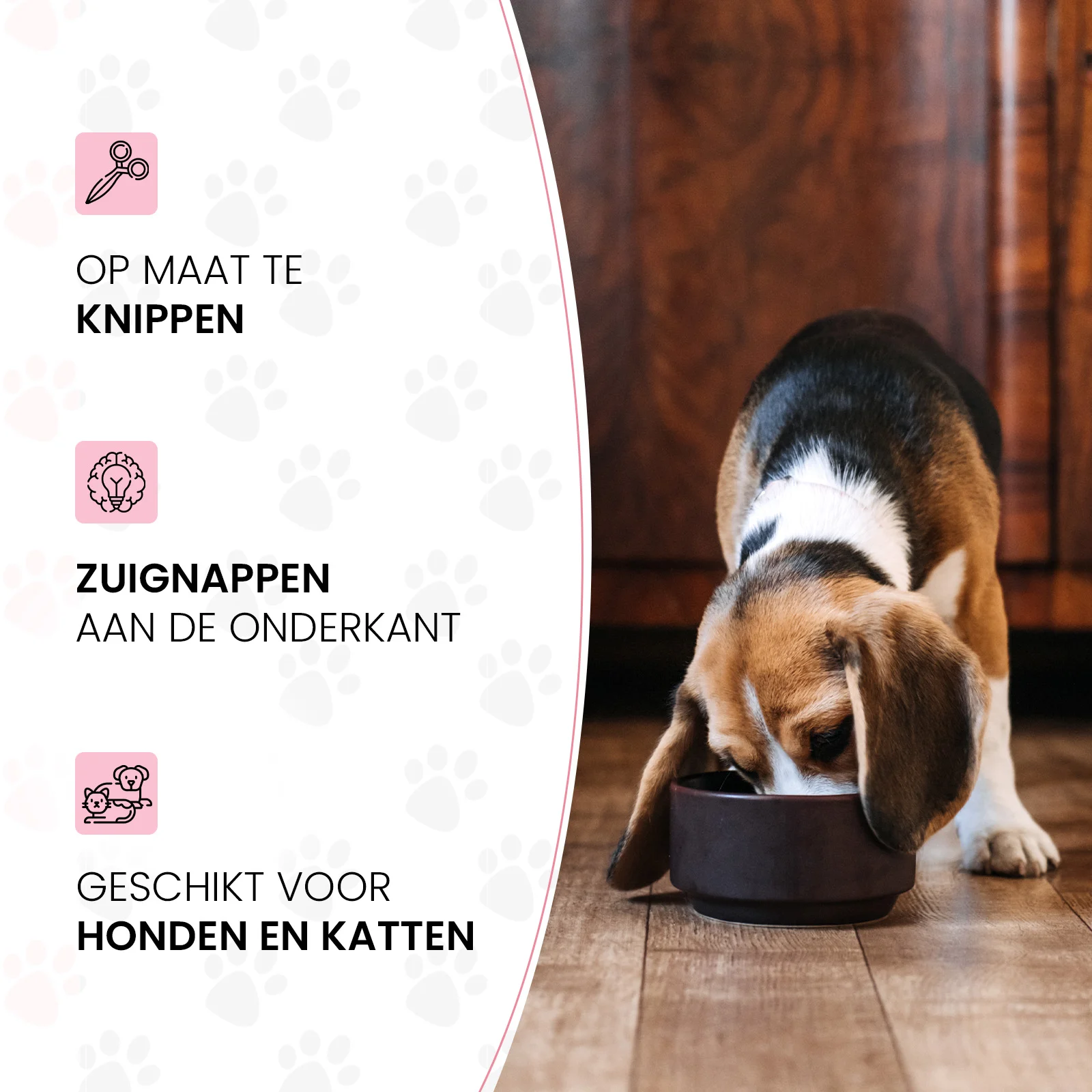 Insert anti-glouton pour chien en silicone avec ventouses, M, diamètre de base 11,5 cm, rose – Eat Slow Live Longer Gobble Stopper – Image 6