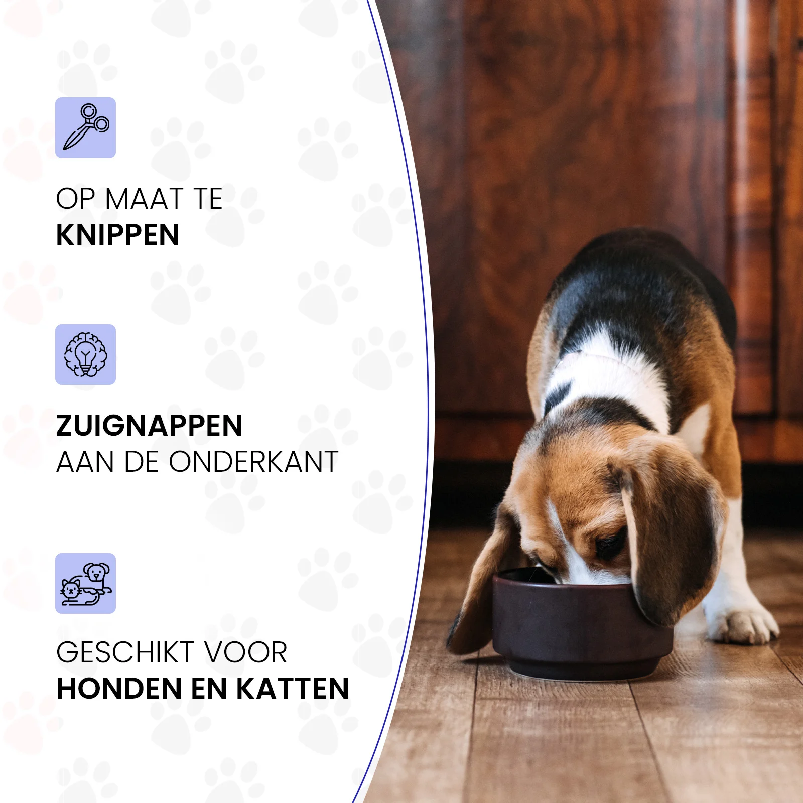 Insert anti-glouton pour gamelle de chien avec ventouses, bleu M, diamètre de la base 11,5 cm – Eat Slow Live Longer Gobble Stopper – Image 6