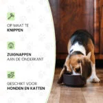 Insert anti-glouton pour gamelle de chien avec ventouses, vert M, diamètre de la base 11,5 cm – Eat Slow Live Longer Gobble Stopper – Image 6