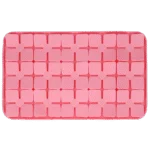 Tapis à lécher pour chiens avec pétales en forme de fleur et ventouses, 21 x 34 cm, rose – Eat Slow Live Longer Lick Mat Dimensions Flower – Image 2