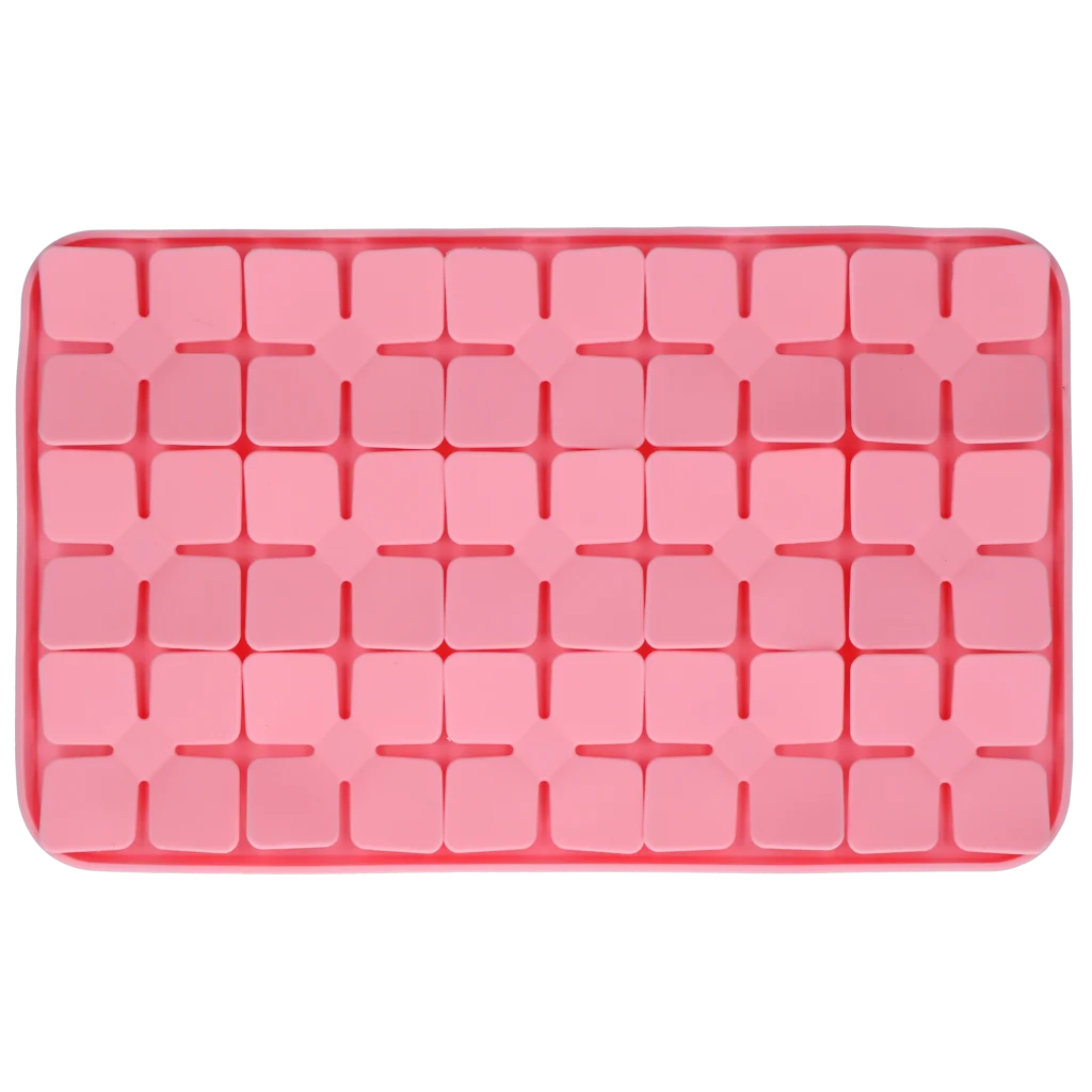 Tapis à lécher pour chiens avec pétales en forme de fleur et ventouses, 21 x 34 cm, rose – Eat Slow Live Longer Lick Mat Dimensions Flower – Image 2