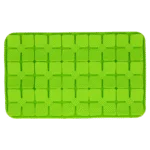 Tapis de léchage pour chiens avec rabats en forme de fleurs et ventouses, 21 x 34 cm, vert – Eat Slow Live Longer Lick Mat Dimensions Flower – Image 2