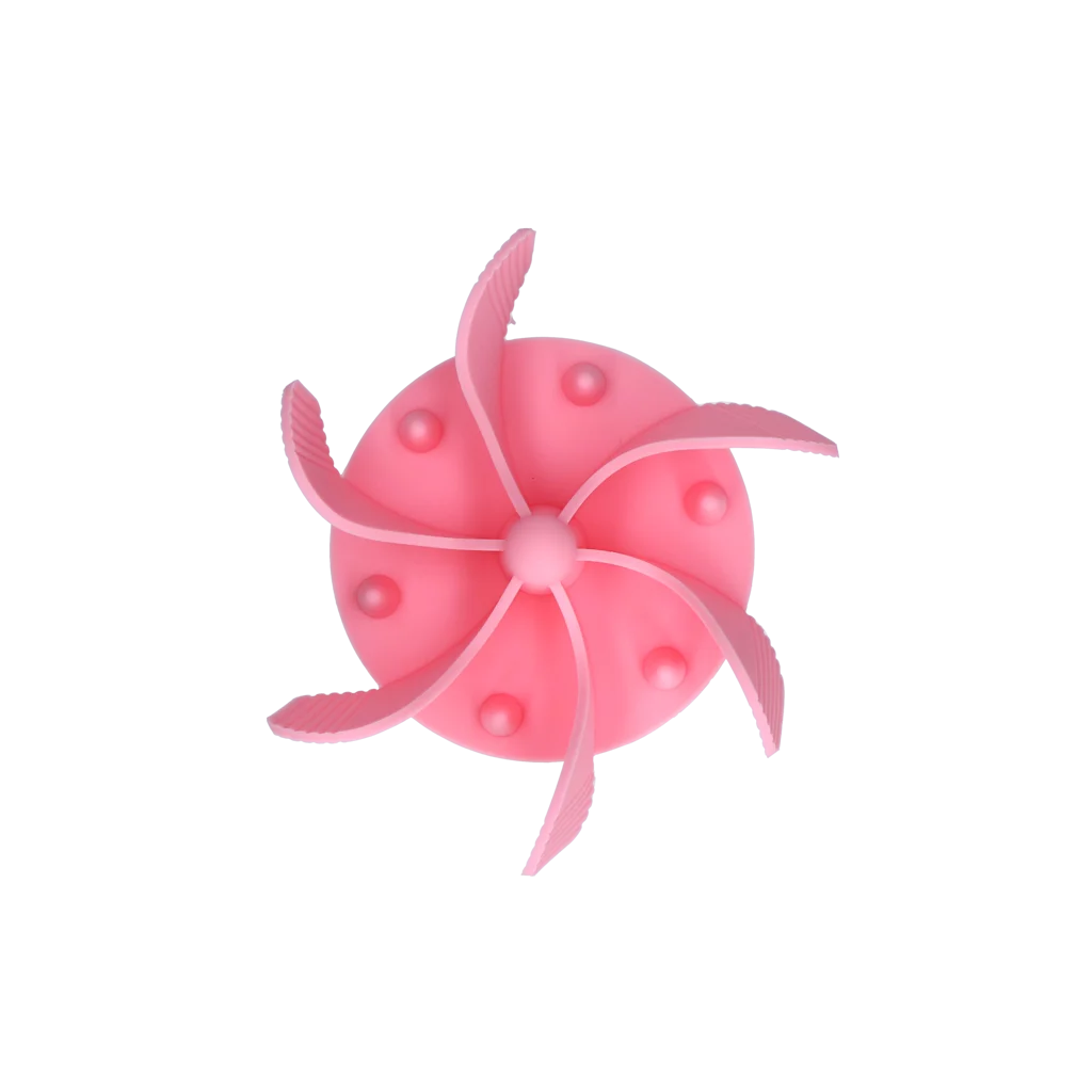 Insert anti-glouton pour gamelle pour chien avec ventouses, rose L, diamètre du fond 14,5 cm – Eat Slow Live Longer Gobble Stopper – Image 2
