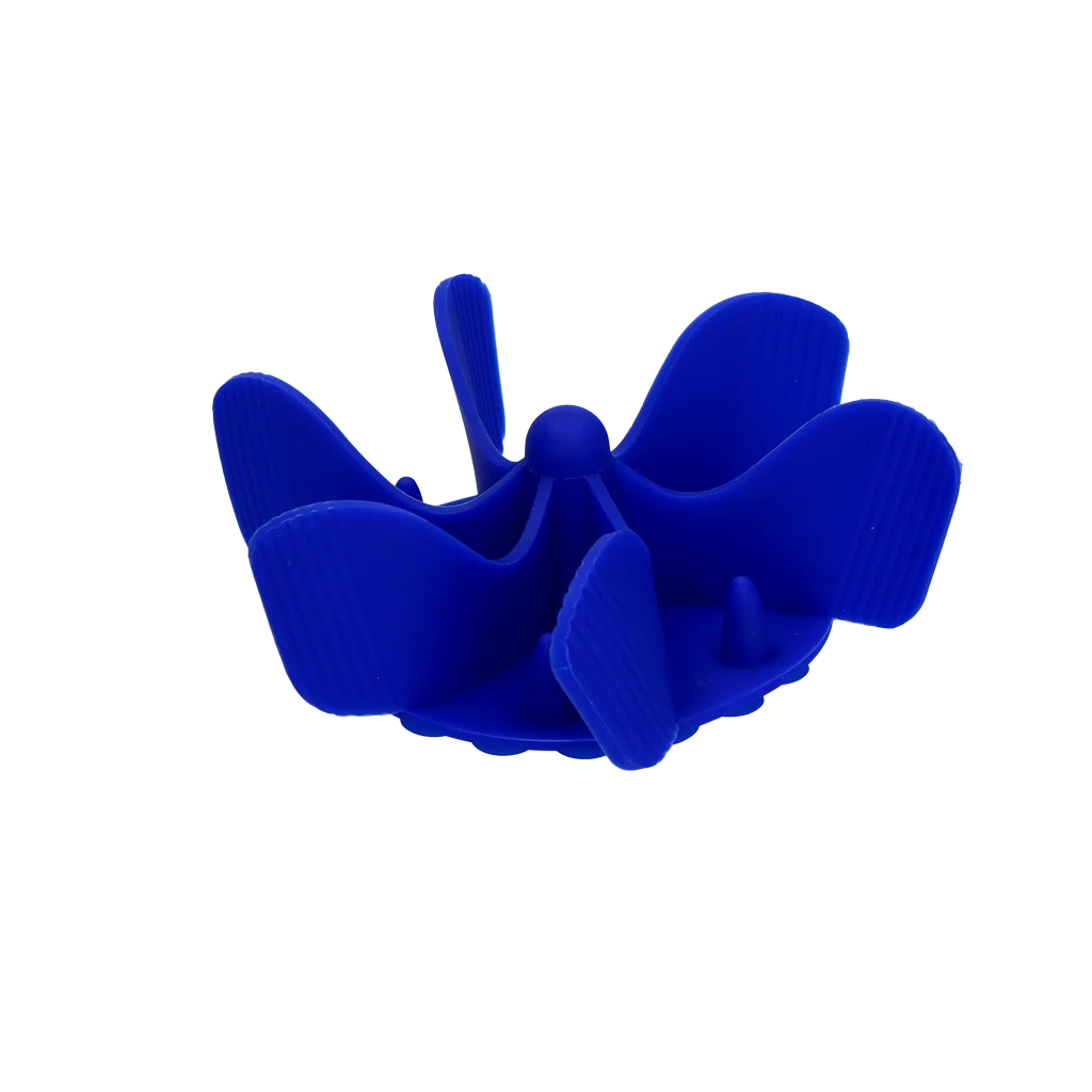 Insert anti-glouton pour gamelle de chien avec ventouses, bleu S, diamètre de base 9,5 cm – Eat Slow Live Longer Gobble Stopper – Image 3
