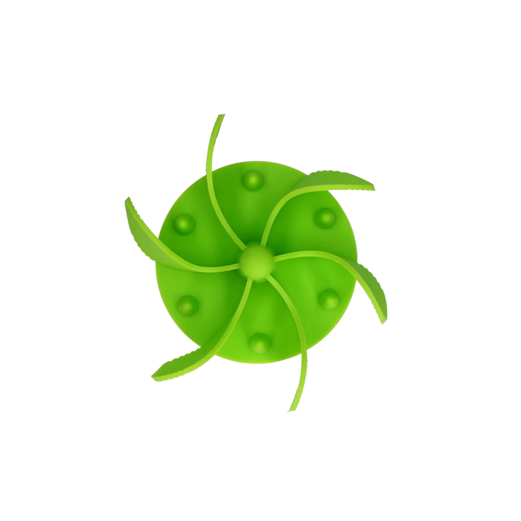 Insert anti-glouton pour gamelle de chien avec ventouses, vert M, diamètre de la base 11,5 cm – Eat Slow Live Longer Gobble Stopper – Image 3