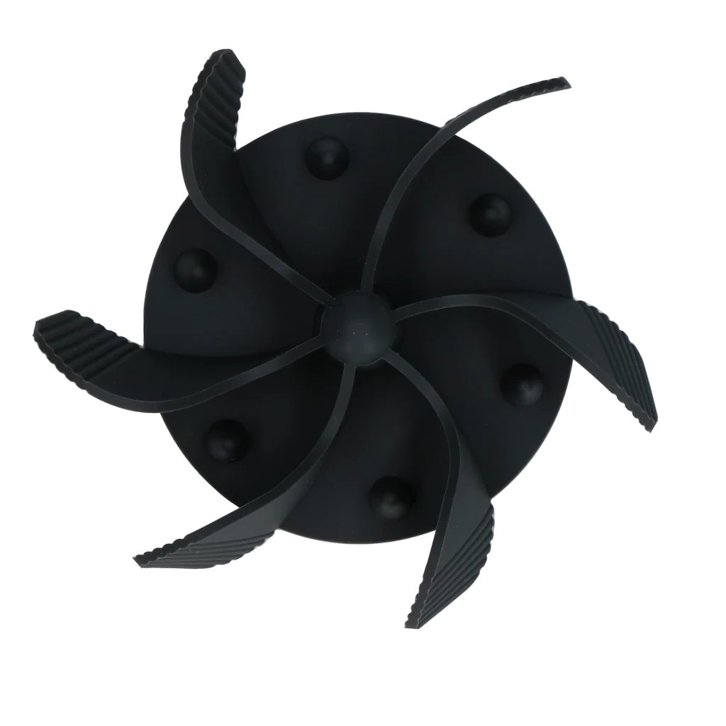 Insert anti glouton pour gamelle de chien avec ventouses, gris S, diamètre à la base 9,5 cm – Eat Slow Live Longer Gobble Stopper – Image 2