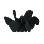 Insert anti glouton pour gamelle de chien avec ventouses, gris S, diamètre à la base 9,5 cm – Eat Slow Live Longer Gobble Stopper – Image 3