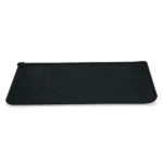 Tapis pour gamelles en silicone avec bord surélevé, S 30 x 48 cm, gris – Eat Slow Live Longer Spill Mat – Image 3