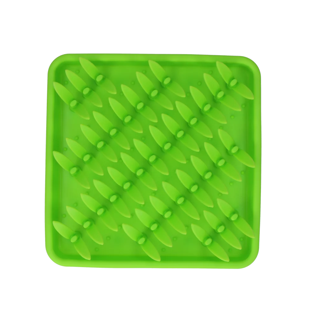Tapis de fouille en silicone avec dessous antidérapant – Eat Slow Live Longer Snuffelmat Gras – Image 3