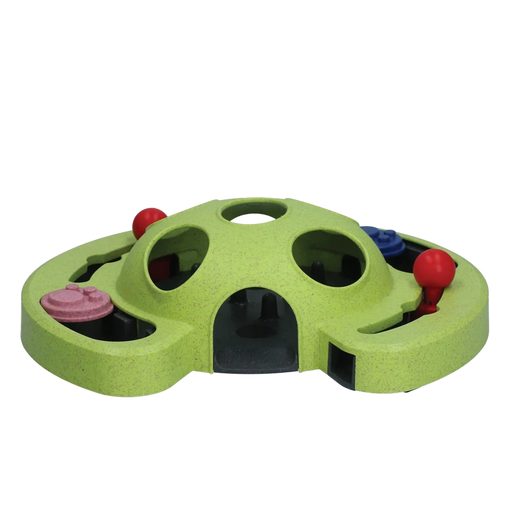 Puzzle pour chien pour croquettes et friandises avec pieds antidérapants – Eat Slow Live Longer Puzzle Beetle – Image 2