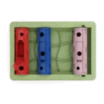 Puzzle pour chien à croquettes et friandises avec pieds antidérapants – Eat Slow Live Longer Puzzle Roller – Image 3