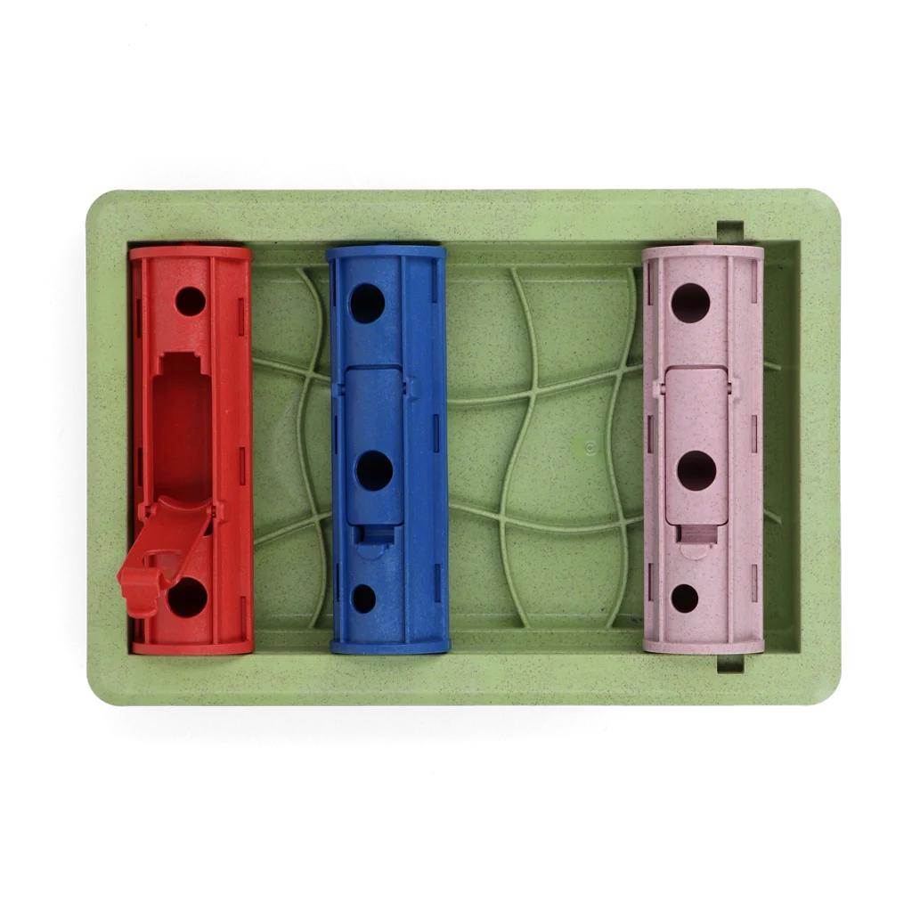 Puzzle pour chien à croquettes et friandises avec pieds antidérapants – Eat Slow Live Longer Puzzle Roller – Image 3
